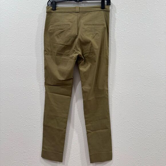 MNG BASICS OLIVE GREEN PANTS SIZE 4 - Picture 5 of 7